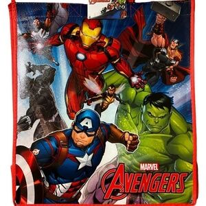 Marvel Avengers Multicolor Double Handle Reusable Eco Tote Bag One Size